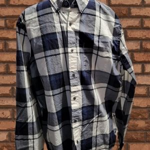 Good Looking American Eagle Men's Prep Fit LS XL Button Down AE Style